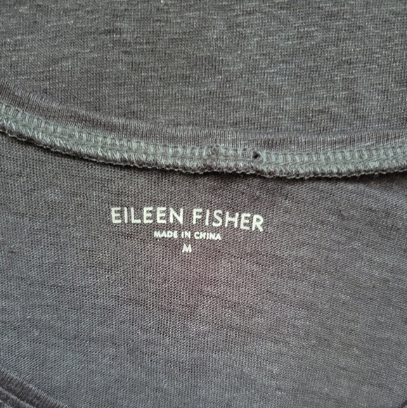 Eileen Fisher Oversized Linen Tank Top - Picture 6 of 8